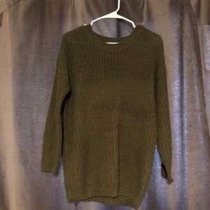 Olive green sweater